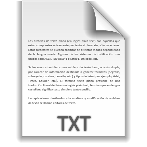 text file