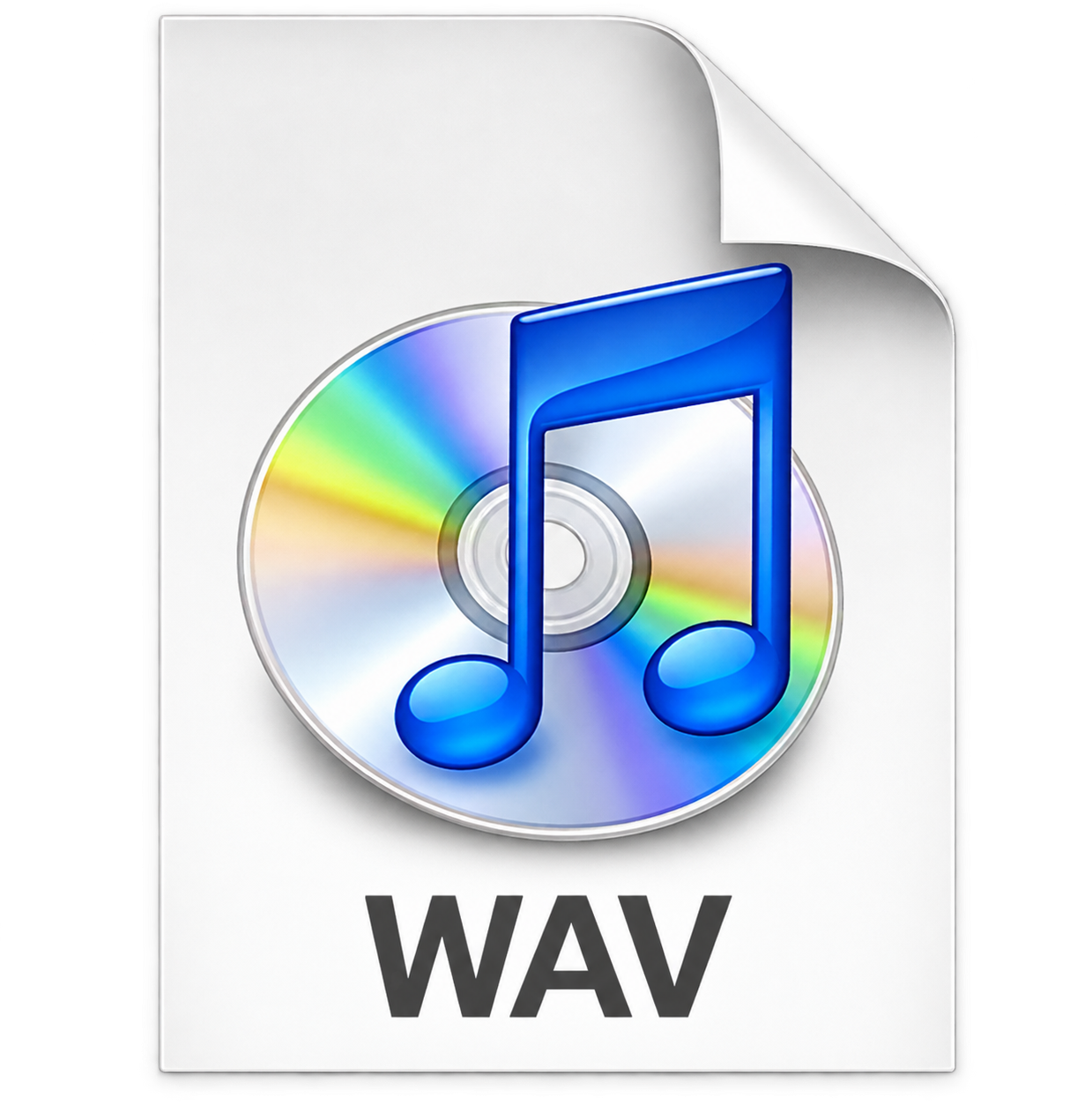 WAV audio file